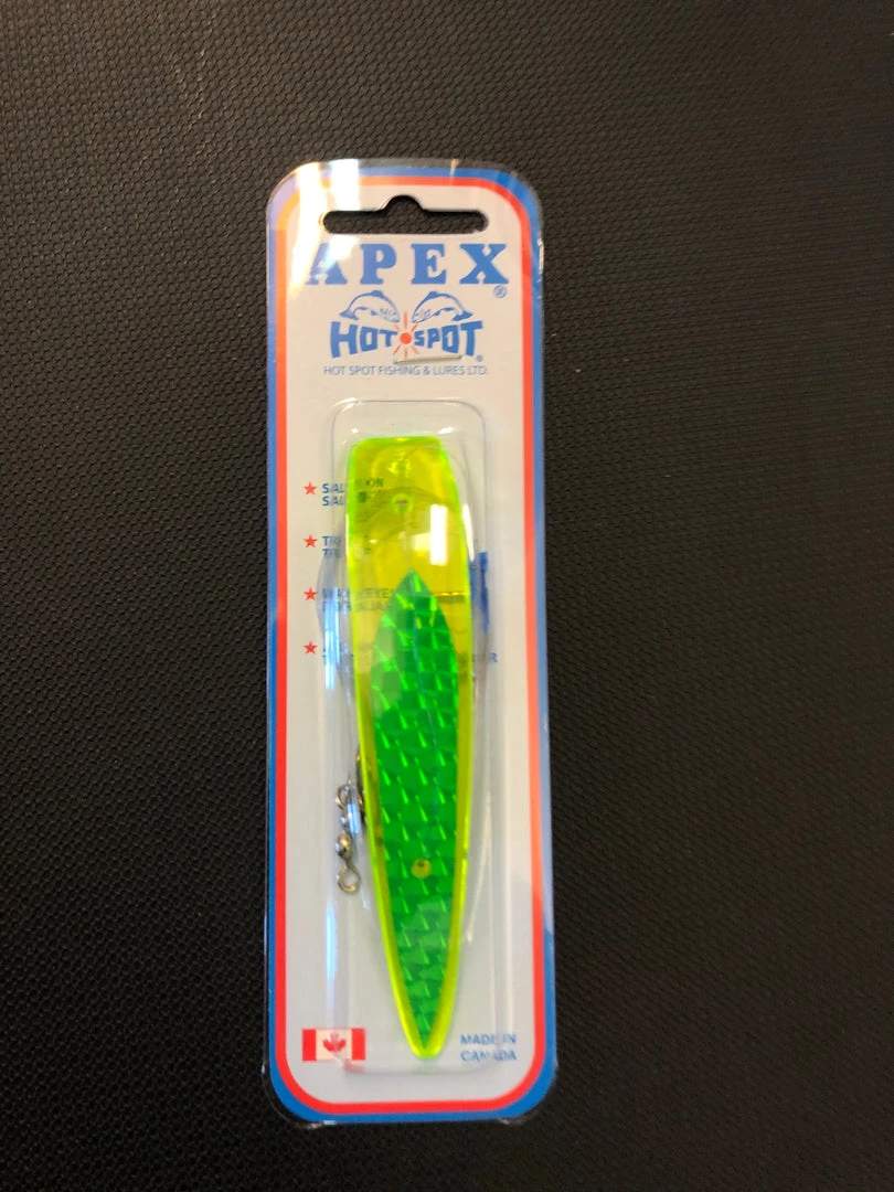 Gunarama Apex 4.5 #75R Chartreuse With Green Tape 1 Gunarama Apex 4.5 #75R Chartreuse With Green Tape