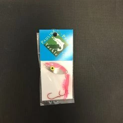 Paulina Peak Tackle Pink Flutter Shrimp Spinners