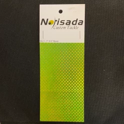 Gunarama Norisada Custom Tackle Chartreuse Scale
