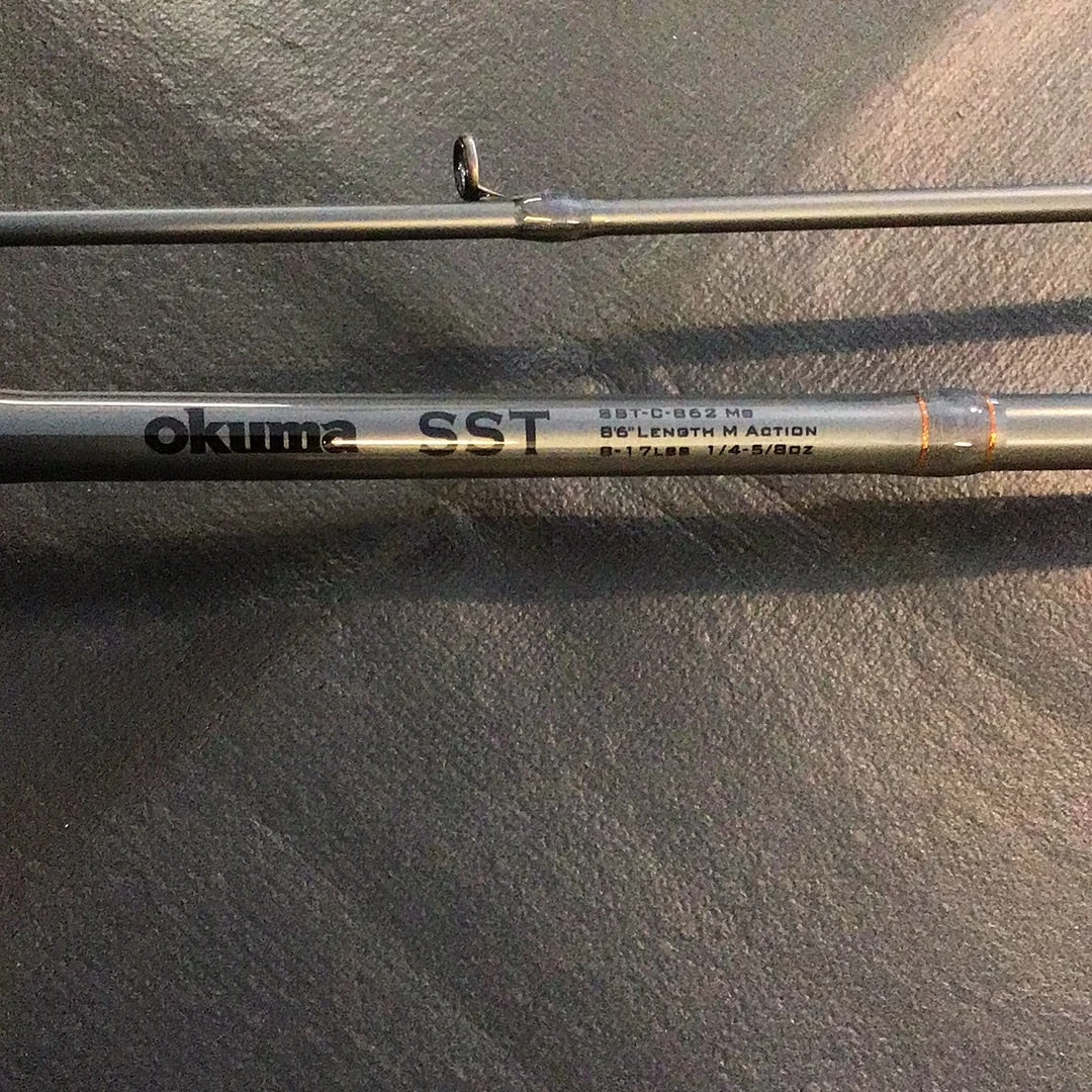 Big Rock Rods Okuma SST 8’6” M Action 8-17lb 1/4-5/8oz 1 Big Rock Rods Okuma SST 8’6” M Action 8-17lb 1/4-5/8oz