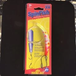 Superfly Flies Spin Fish 3.0 (Pearl Fire Starter) Spin Fish Yakima Bait