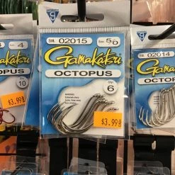 Gunarama Gamakatsu Octopus Silver Size 5/0