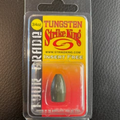 Gunarama Strike King 1/2oz Tungsten Bullet Weight Hooks And Sinkers