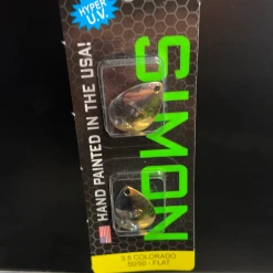 Big Rock Salmon Spinners Simon 3.5 Colorado 50/50