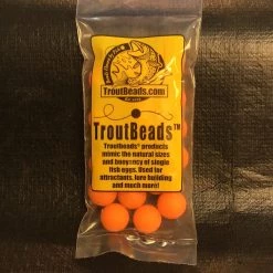 Gunarama Trout Beads 12mm (Sun Orange) 20ct Steelhead Gear