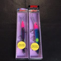 Gunarama Rapala Down Deep Husky Jerk Custom Painted By Warrior Lures (Dr. Death)