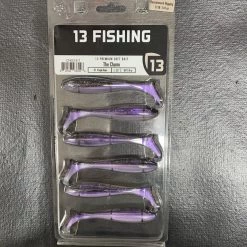 Gunarama 13 Fishing 3.5" Purple Rain