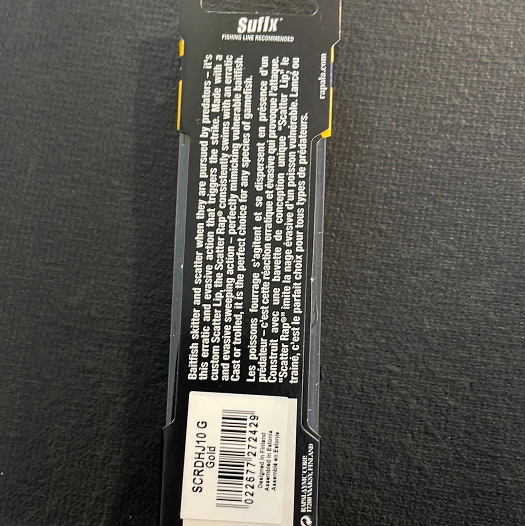 Superfly Flies Rapala Scatter Rap Deep Husky Jerk Gold 2 Superfly Flies Rapala Scatter Rap Deep Husky Jerk Gold