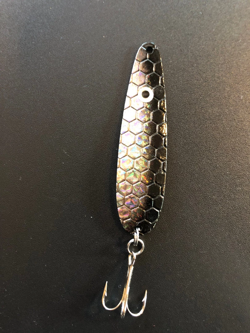 Superfly Flies Trolling Spoons High Flash Trolling Spoon Black 1 Superfly Flies Trolling Spoons High Flash Trolling Spoon Black