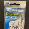 Gunarama Gamakatsu 4/0 Offset Shank Worm EWG Hooks And Sinkers