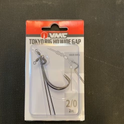 Gunarama Hooks And Sinkers VMC 2/0 Tokyo Rig HD Wide Gap