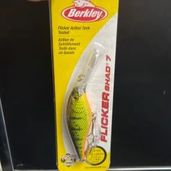Gunarama Berkley Flicker Shad’s Berkley Flicker Shad 7 (yellow Perch)