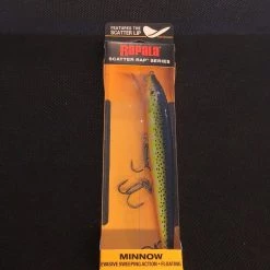 Big Rock Rapala Scatter Rap Minnow 11 (Hot Steel)