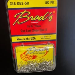 Superfly Flies Hooks And Sinkers Brads Size 2 Snaps 50pk