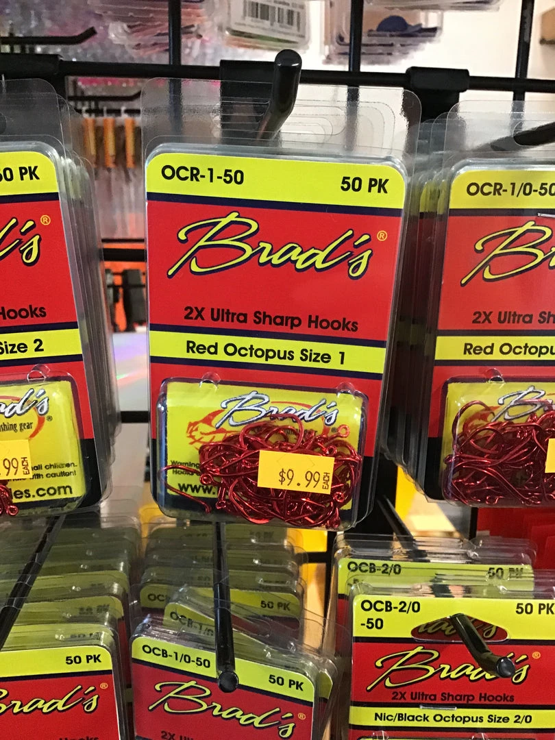 Gunarama Brads Red Octopus Size 1 Hooks And Sinkers 1 Gunarama Brads Red Octopus Size 1 Hooks And Sinkers