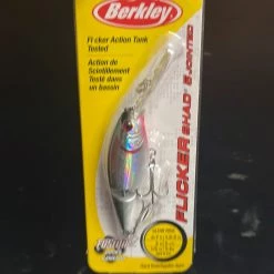 Gunrama Berkley Flicker Shad 5 Jointed (Black Silver)