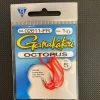 Superfly Flies Gamakatsu Octopus Fluorescent Red Size 1/0 Hooks And Sinkers
