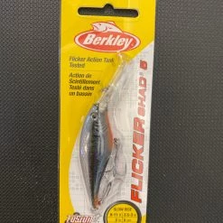 Gunarama Berkley Flicker Shad 5( Slick Black Pearl ) Berkley Flicker Shad’s