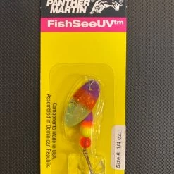 Superfly Flies Panther Martin 1/4oz Chart/orange/purple