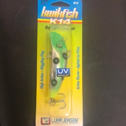 Gunarama Kwikfish K14 Flo Grn/ Chart Uv