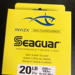 Gunarama Seaguar Invizx 20lb Fluorocarbon Fishing Line