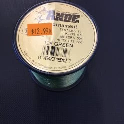 Ande Tournament 12lb 1/8lb Spool Fishing Line