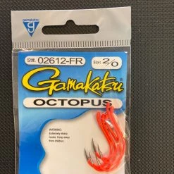 Superfly Flies Hooks And Sinkers Gamakatsu Octopus Fluorescent Red Size 2/0