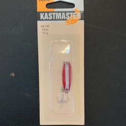Gunarama Spinners Kastmaster 1/8 (Red White Nickel)