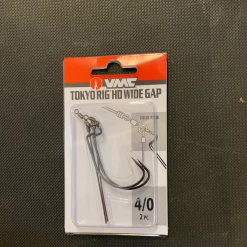 Gunarama VMC Tokyo Rig 4/0 HD Wide Gap Hooks And Sinkers