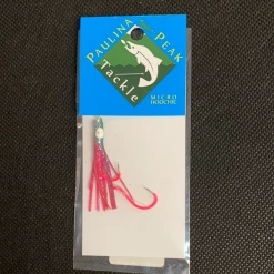 Paulina Peak Tackle Micro Hoochie Watermelon Soft Baits