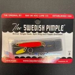 Gunarama Swedish Pimple Size 3 Gold / Fluorescent Orange