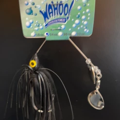 Superfly Flies Wahoo Spinnerbait 1/4oz Black