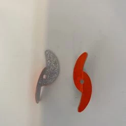 Superfly Flies Spinner Blades Orange Spinner Blade