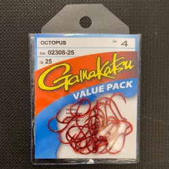 Gunarama Gamakatsu 4 Octopus (Red)