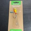 Gunarama Mustad Addicted Walleye Death Spinner 1/2oz Orange/chart Walleye Lures