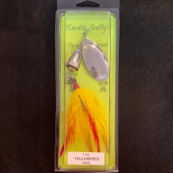 Frisky Jenny Knotty Scotty Yellow/Red Spinners