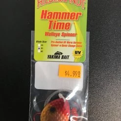 Gunarama Hildebrandt Hammer Time Walleye Spinner Clown