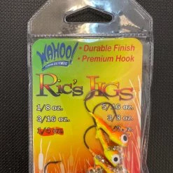 Superfly Flies Hooks And Sinkers Ricks Jigs 1/4oz Orange/Yellow