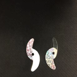 Superfly Flies Silver Spinning Blades Spinner Blades 6 Superfly Flies Silver Spinning Blades Spinner Blades