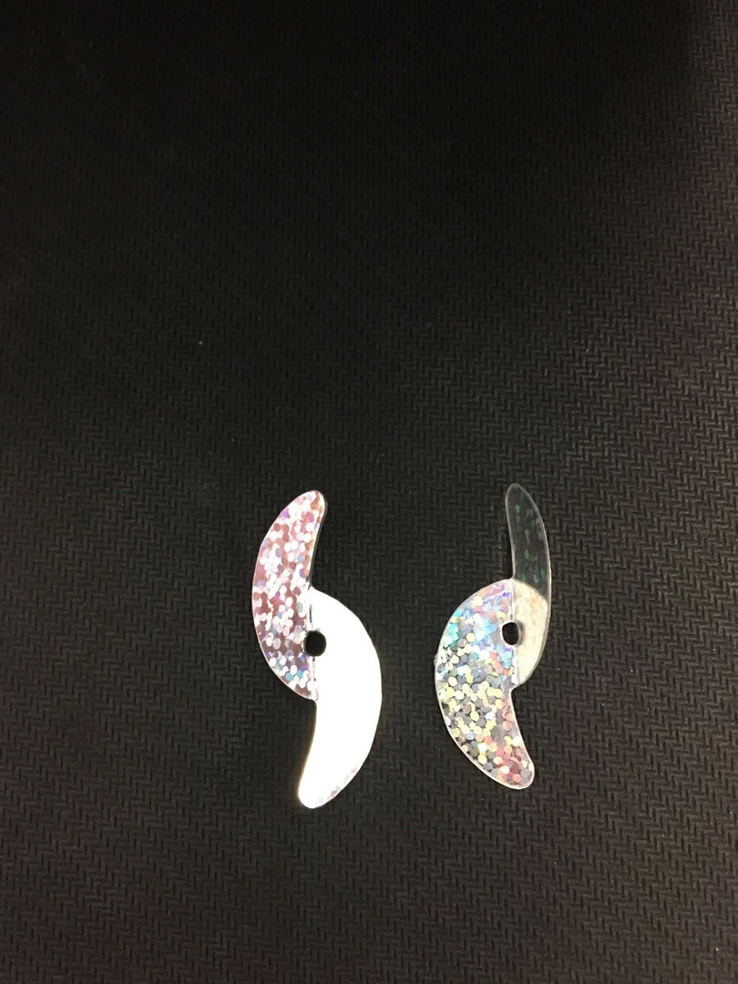 Superfly Flies Silver Spinning Blades Spinner Blades 3 Superfly Flies Silver Spinning Blades Spinner Blades