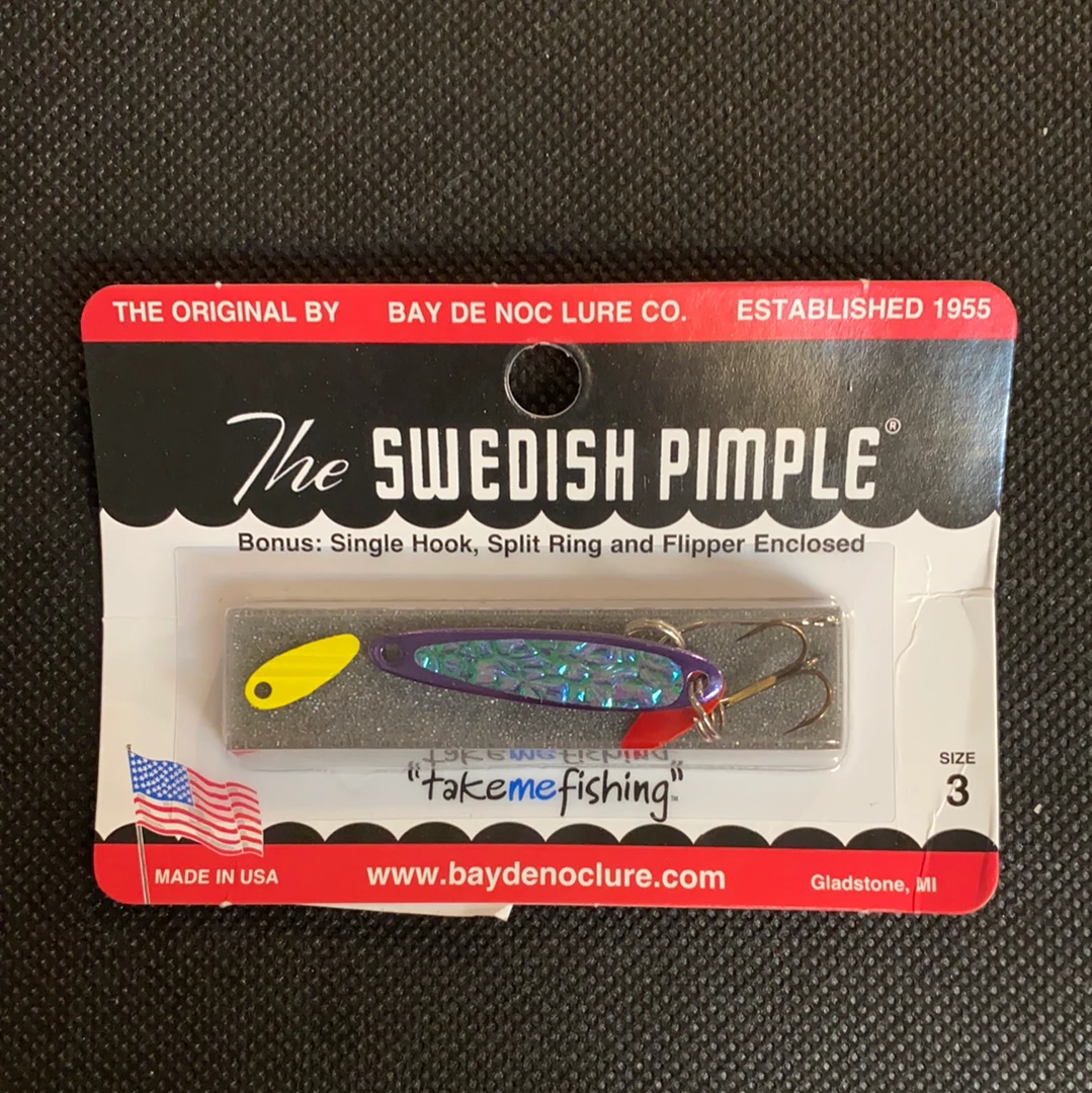 Gunarama Swedish Pimple 3 Purple Ice Ice Fishing Tackle 1 Gunarama Swedish Pimple 3 Purple Ice Ice Fishing Tackle