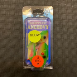 Gunarama Krippled Anchovy (Watermelon Glow) Downriggers, Divers, Planer Boards