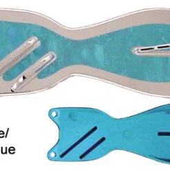 Dreamweaver 8" Blue Chrome Blue 8" Flashers