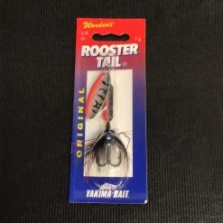 Yakima Bait Spinners Rooster Tail 1/4oz Tinsel Nightmare Tiger