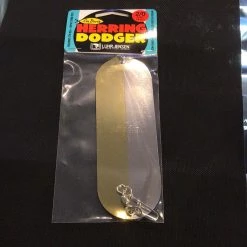 Gunarama Dodgers Les Davis 2/0 Herring Dodger 50/50 Brass Chrome