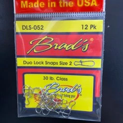 Gunarama Hooks And Sinkers Brads Duo Lock Snaps Size 2