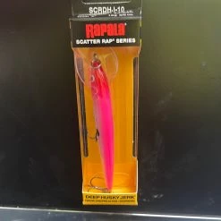 Superfly Flies Rapala Scatter Rap Deep Husky Jerk Pink Clown