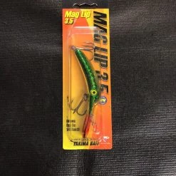 Gunarama Mag Lip & Kwikfish Lures Mag Lip 3.5 Metallic Gold Green Pirate