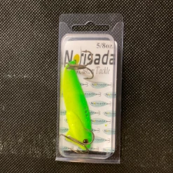 Superfly Flies Walleye Lures Norisada Blade Bait 5/8oz Limetreuse