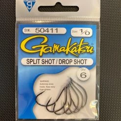 Superfly Flies Hooks And Sinkers Gamakatsu Split Shot /drop Shot Size 1/0